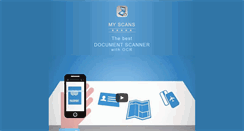 Desktop Screenshot of myscansapp.com